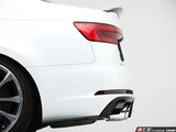 Audi B9 S4 Rear Diffuser - Gloss Black